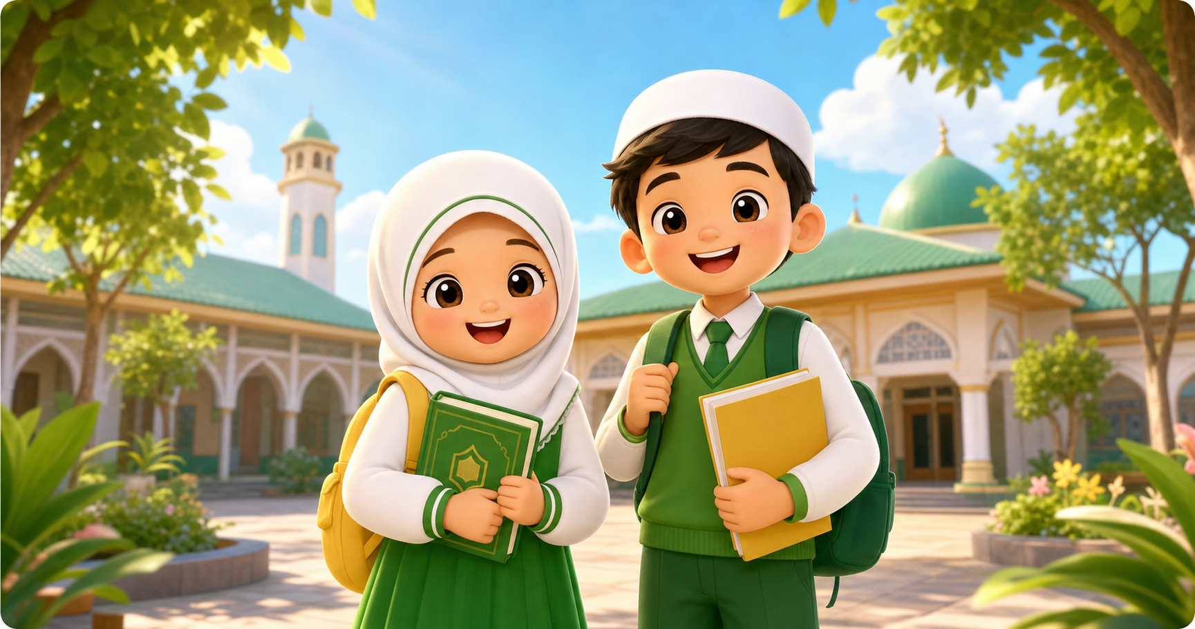 Ilustrasi anak RA dan MI At Taqwa